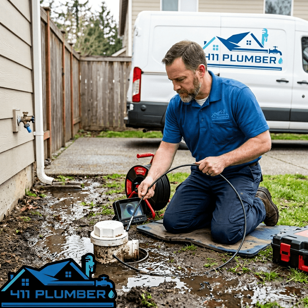 Sewer camera inspection — 411 Plumber