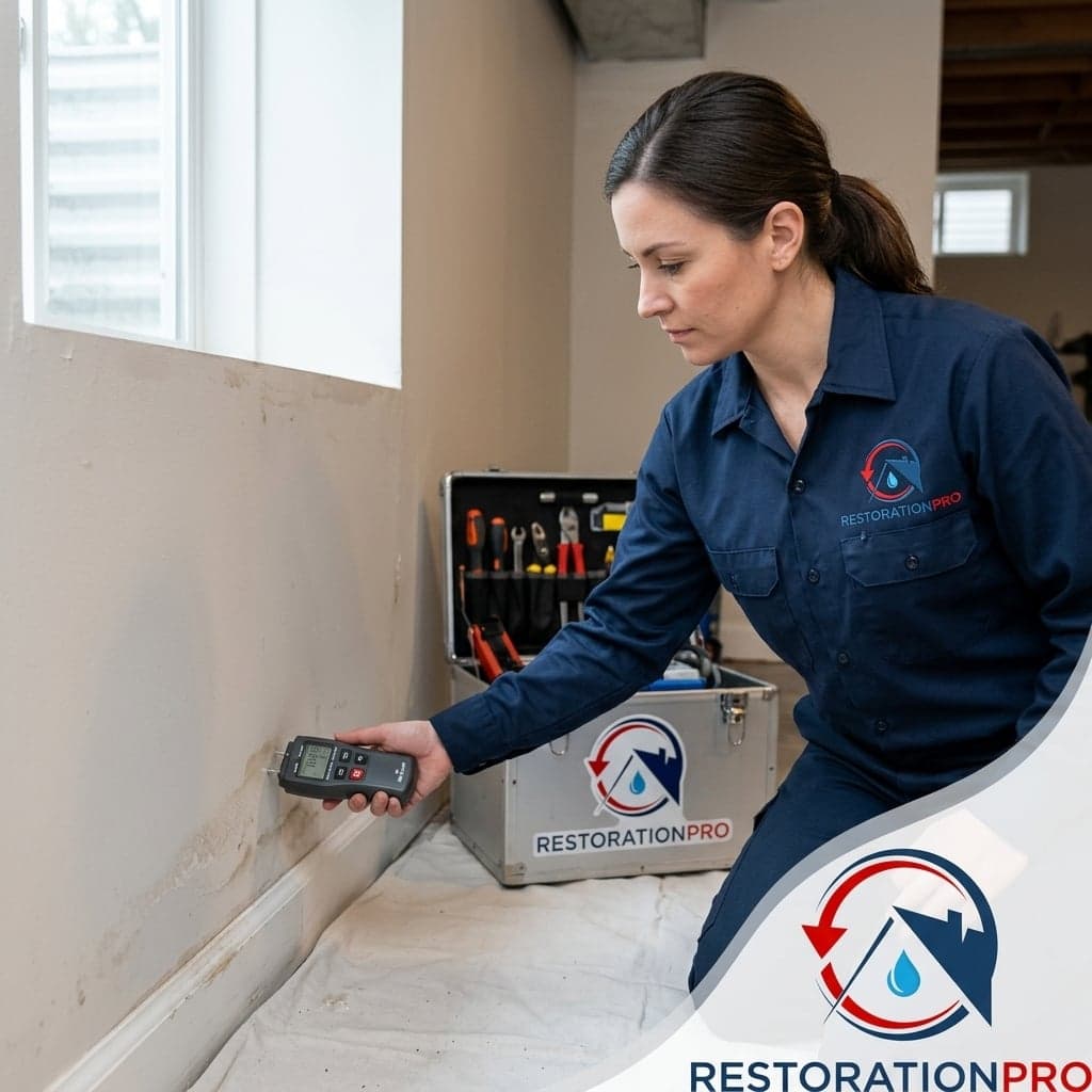 Moisture inspection — Restoration Pros